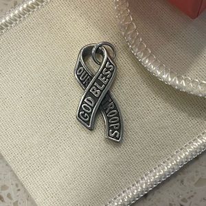 James Avery God Bless Our Troops Charm